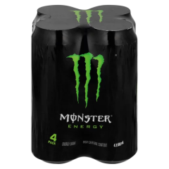 4 Pack Monster Energy Drink 16 oz