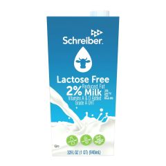 Schreiber 2% Lactose Free Milk 32 Oz
