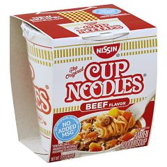 Top Ramen Beef Cup Noodles 2.25 oz